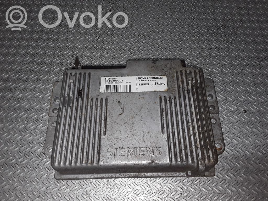 Renault Megane I Engine control unit/module 