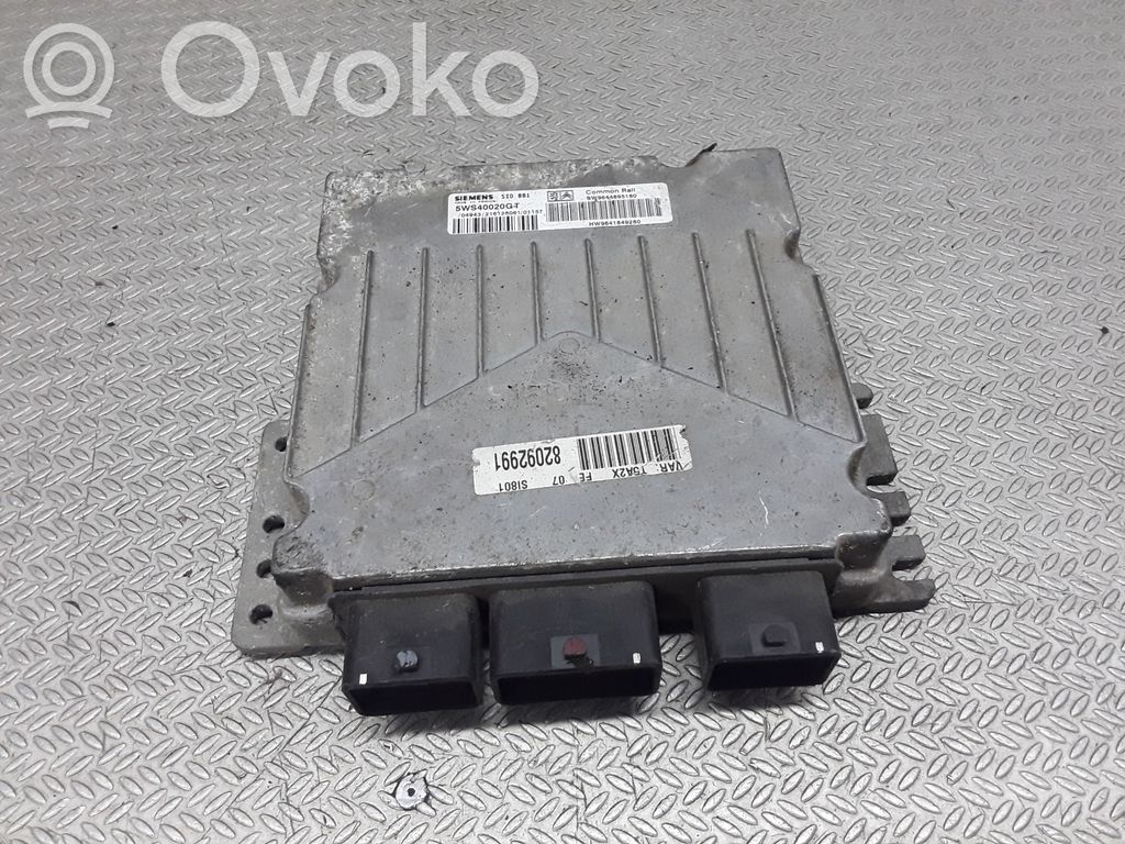 Engine control unit/module   SW9644895180