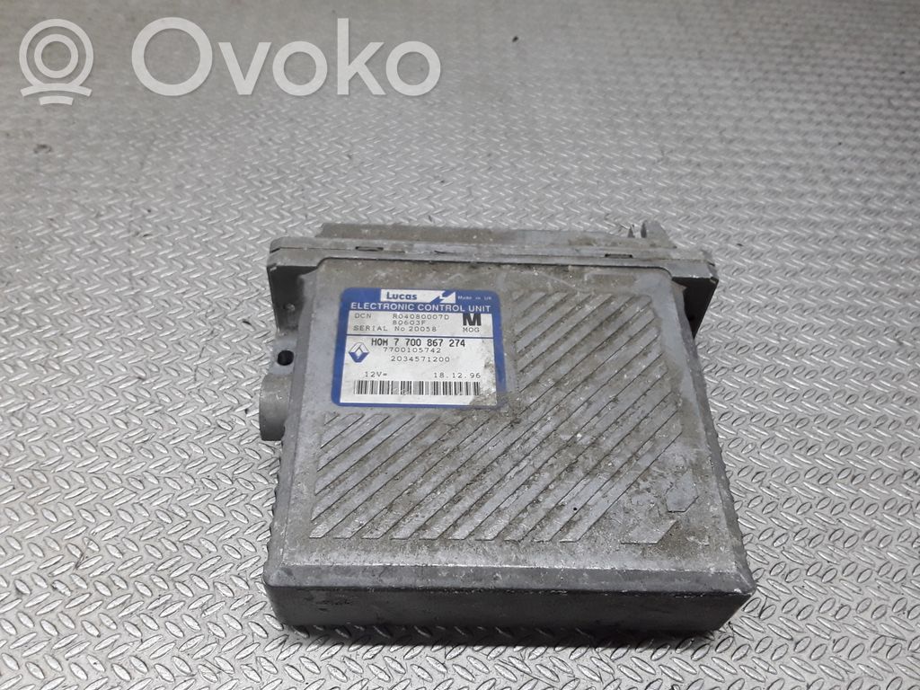 Engine control unit/module   R04080007D,7700867247
