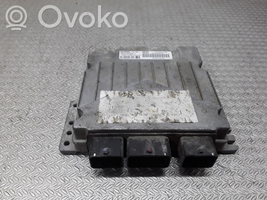 Engine control unit/module   5WS40020FT,9644895180,9641849280