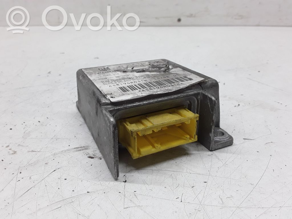 Module de contrôle airbag   93258194