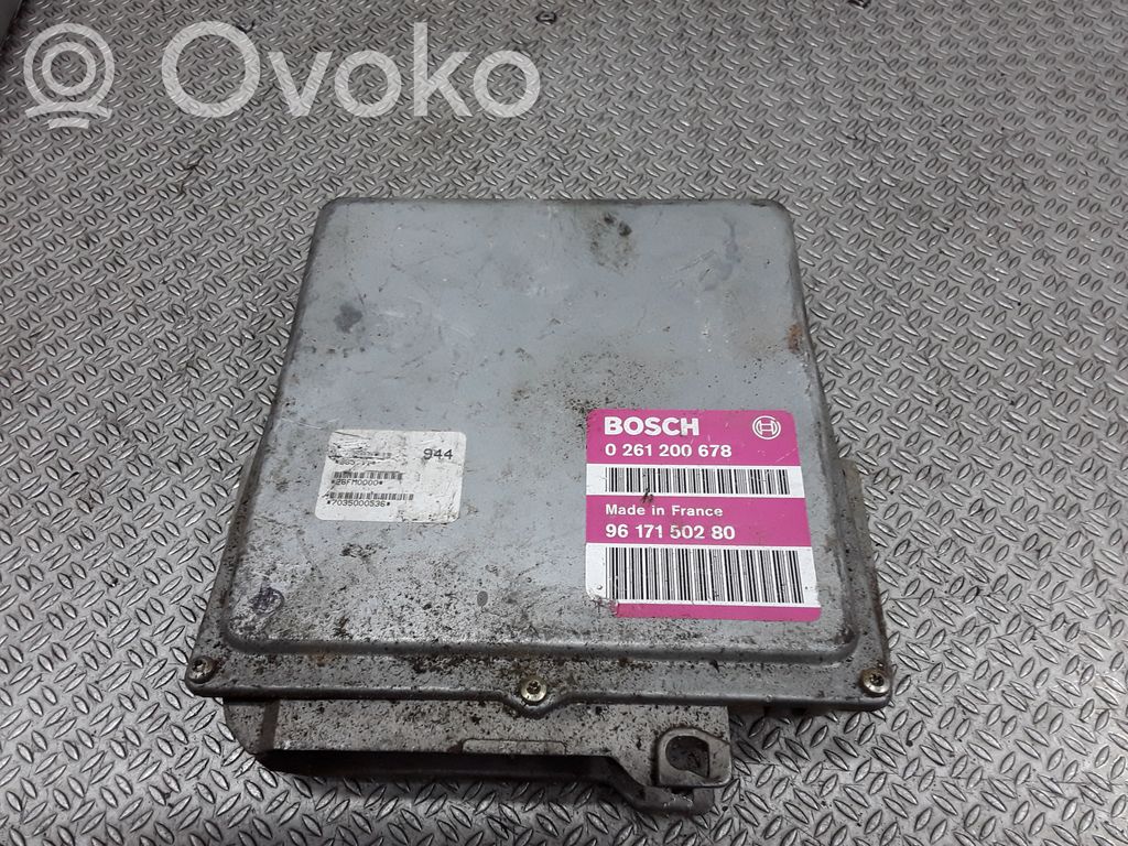 Engine control unit/module   0261200678,9617150280