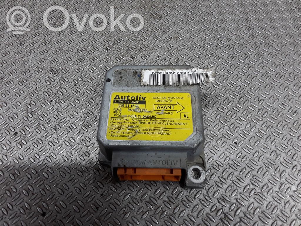 Peugeot 206 Airbag control unit/module 