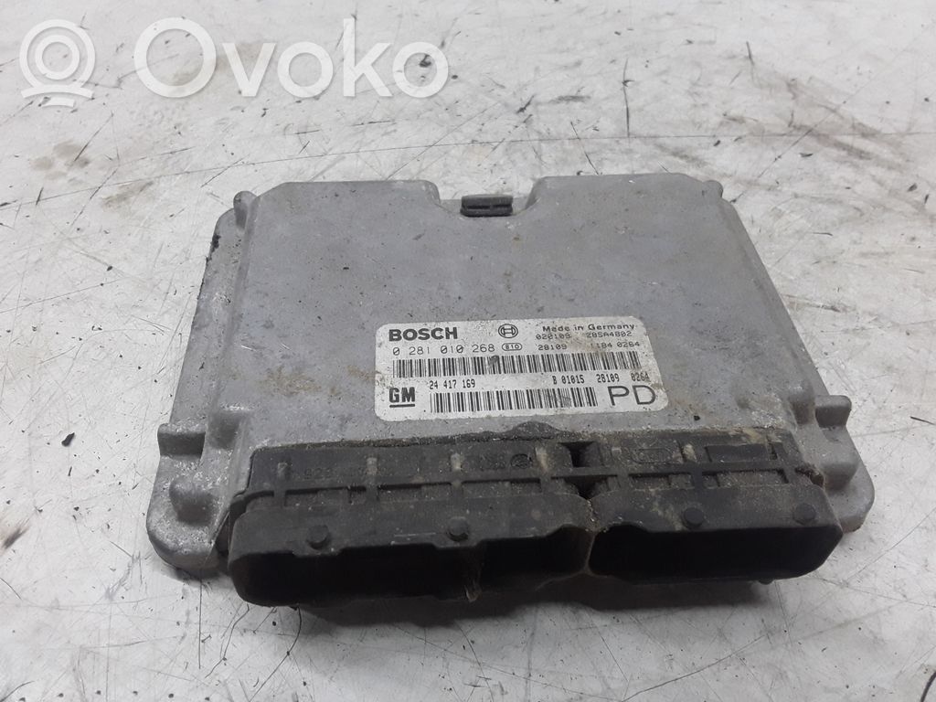 Unidad de control/módulo del motor   0281010268,24417169