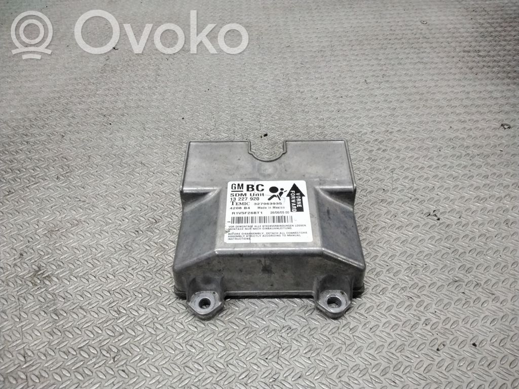 Opel Astra H Airbag control unit/module 