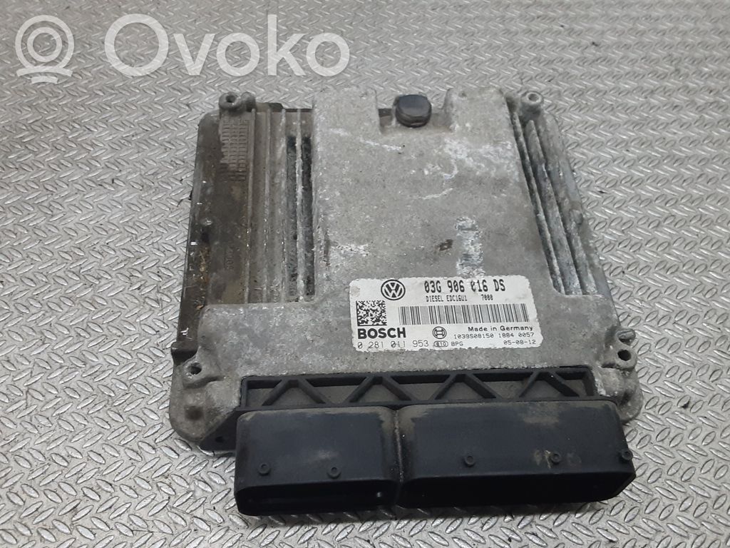 Skoda Octavia Mk2 (1Z) Sterownik / Moduł ECU 