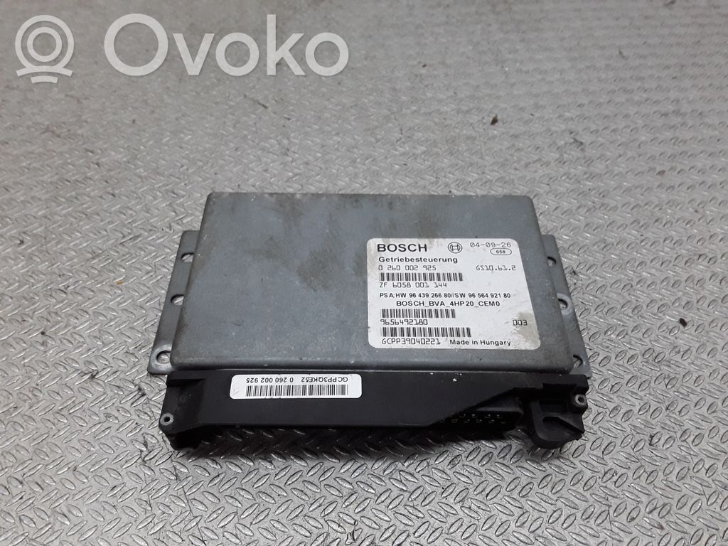 Peugeot 607 Gearbox control unit/module 
