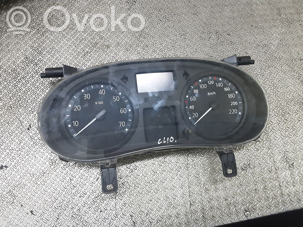Renault Clio II Speedometer (instrument cluster) 