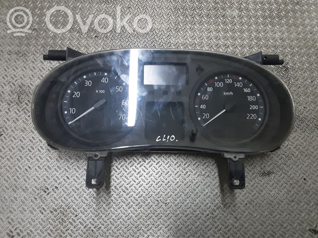 Renault Clio II Speedometer (instrument cluster) 