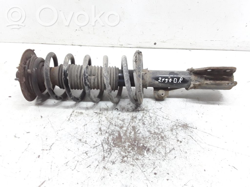Front shock absorber with coil spring