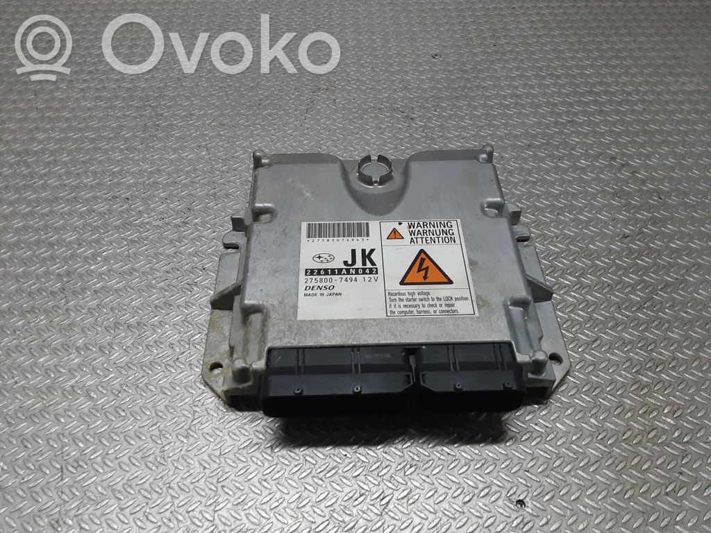 Variklio valdymo blokas   22611AN042,2758007494