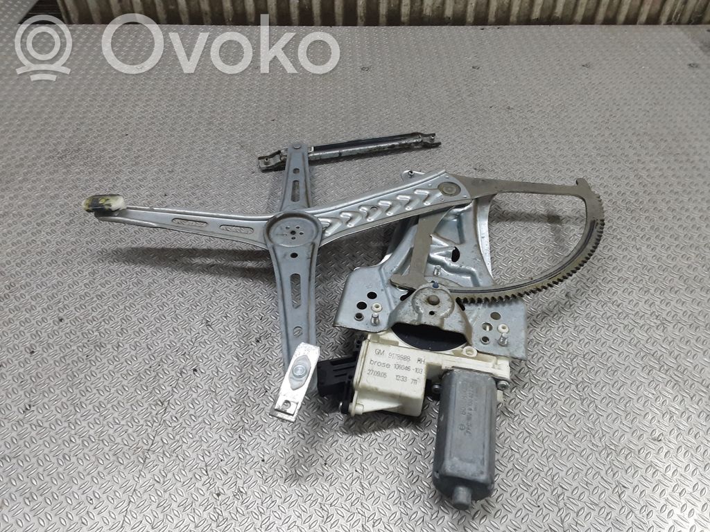 Regulador de puerta delantera con motor   9178988