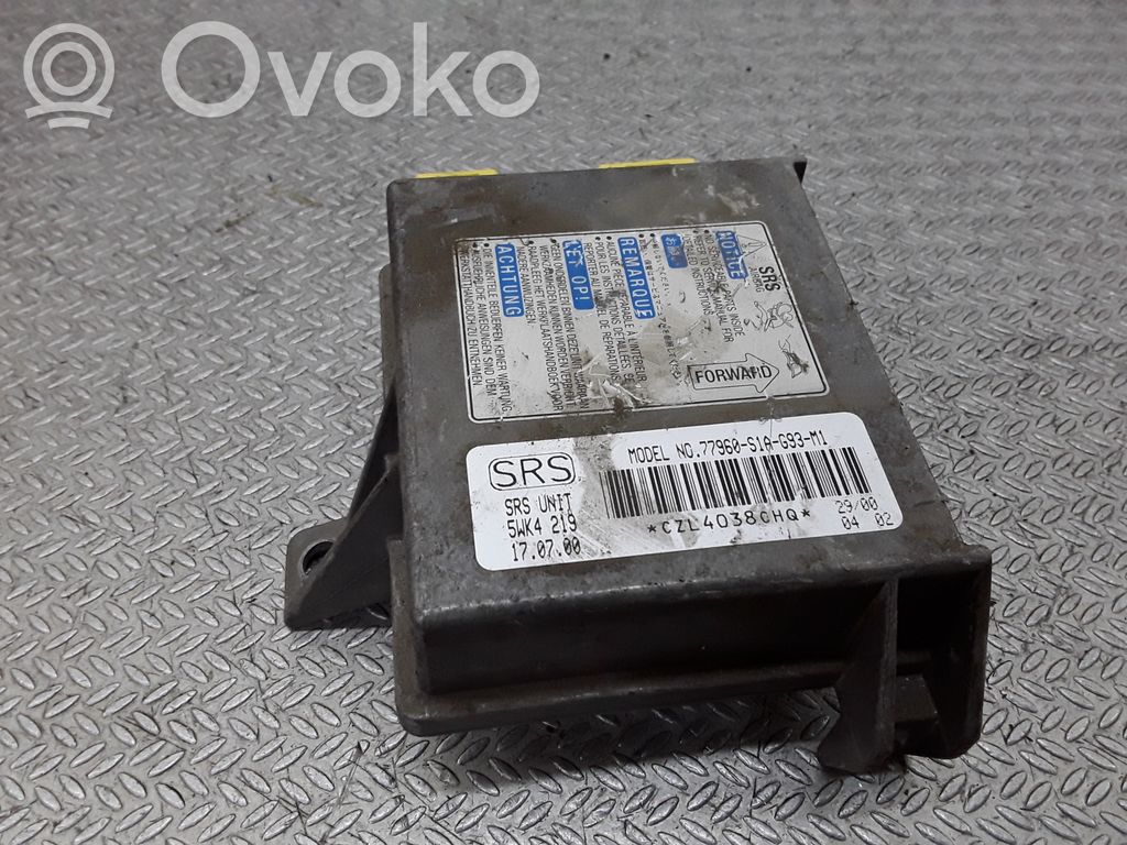 Honda Accord Airbag control unit/module 