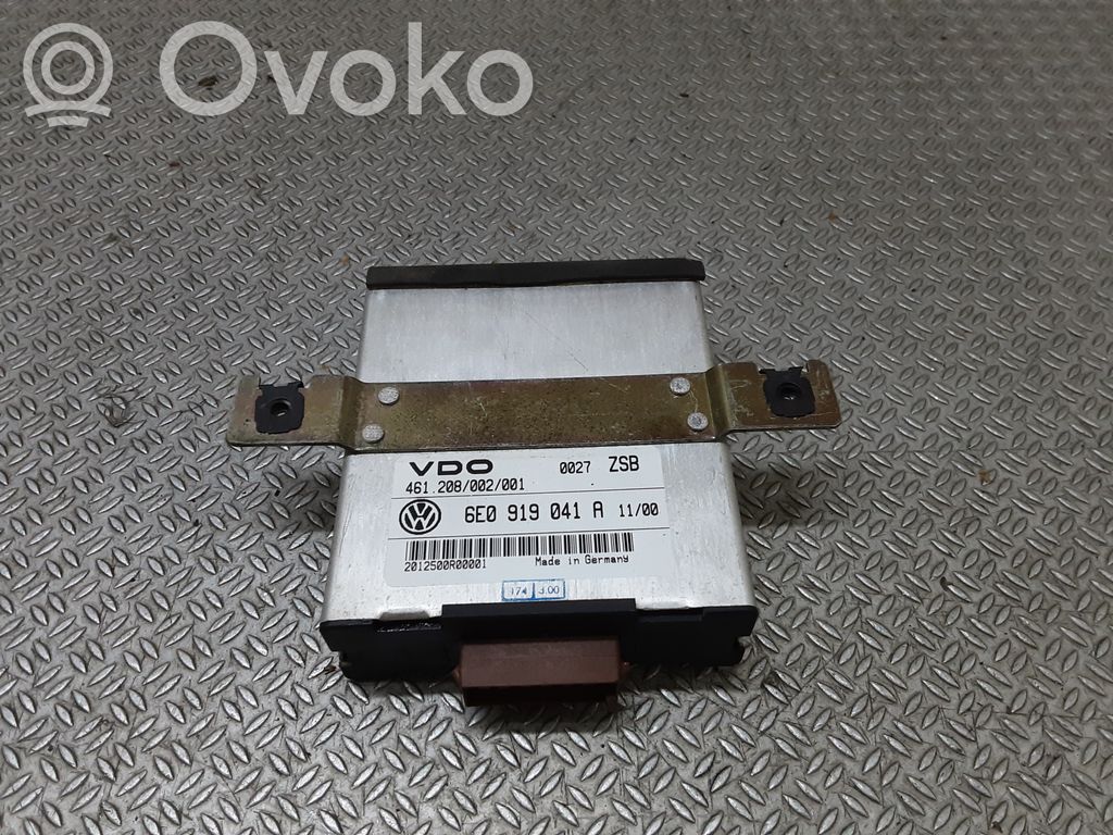 Other control units/modules   6E0919041