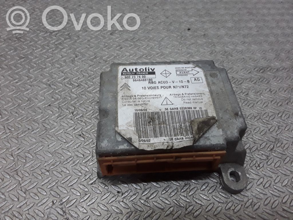 Citroen Xsara Airbag control unit/module 