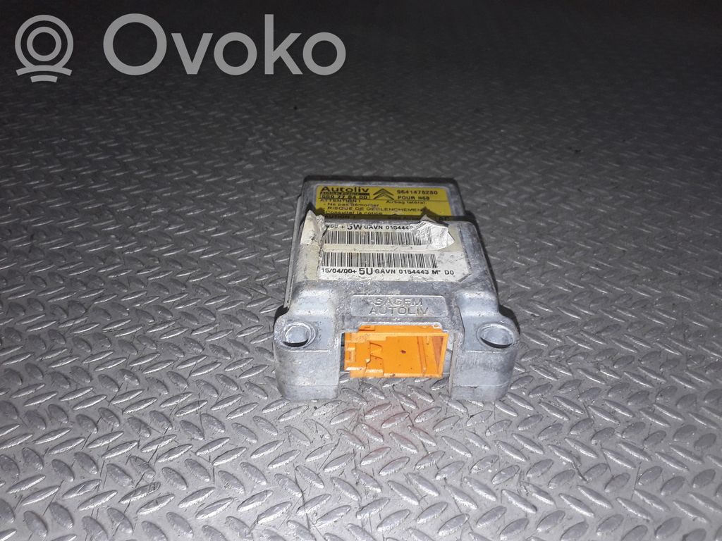 Citroen Xsara Picasso Airbag control unit/module 