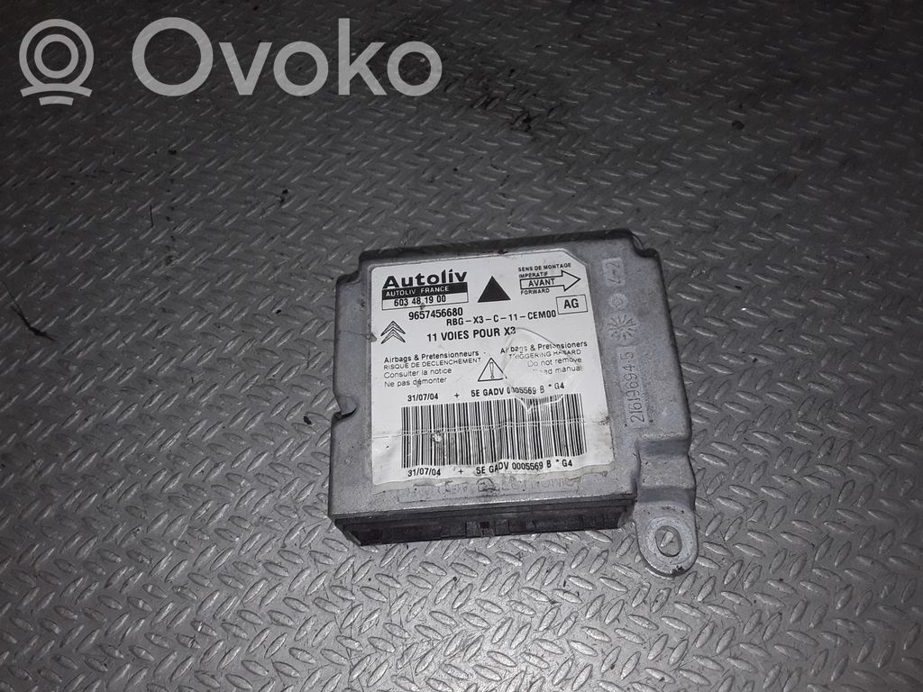 Citroen C5 Airbag control unit/module 