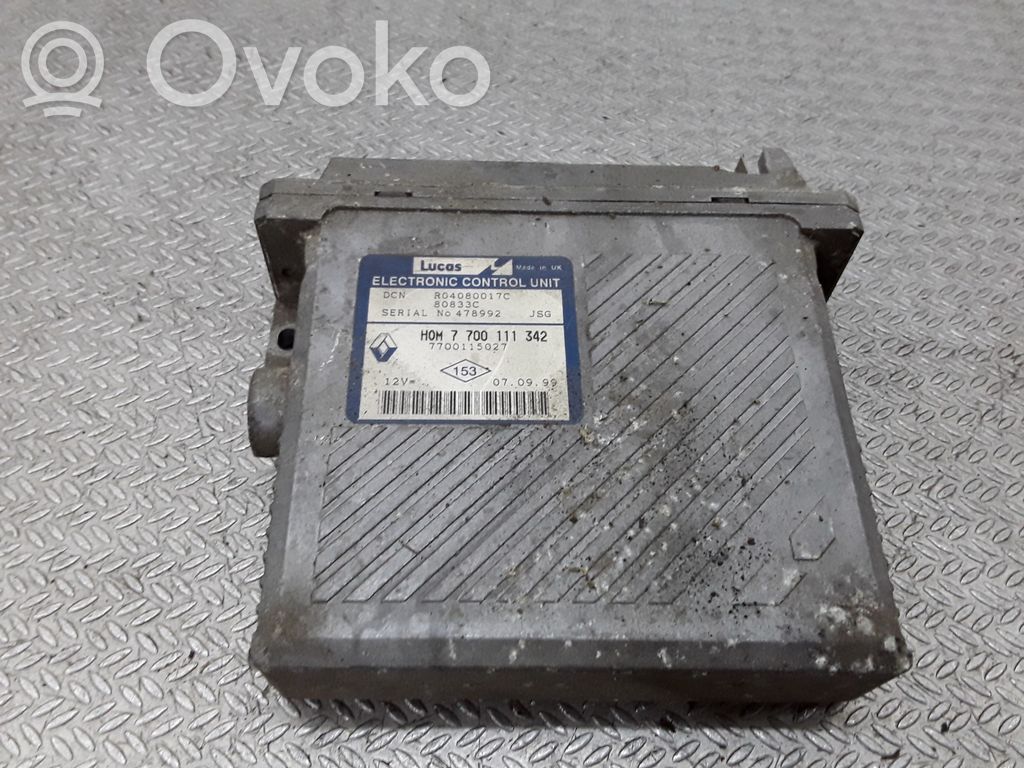 Renault Scenic I Engine control unit/module 