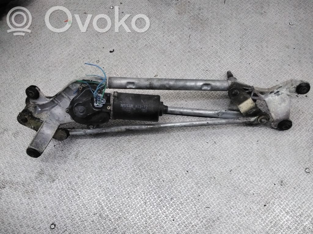 Nissan Primera Mechanizm i silniczek wycieraczek szyby przedniej / czołowej 