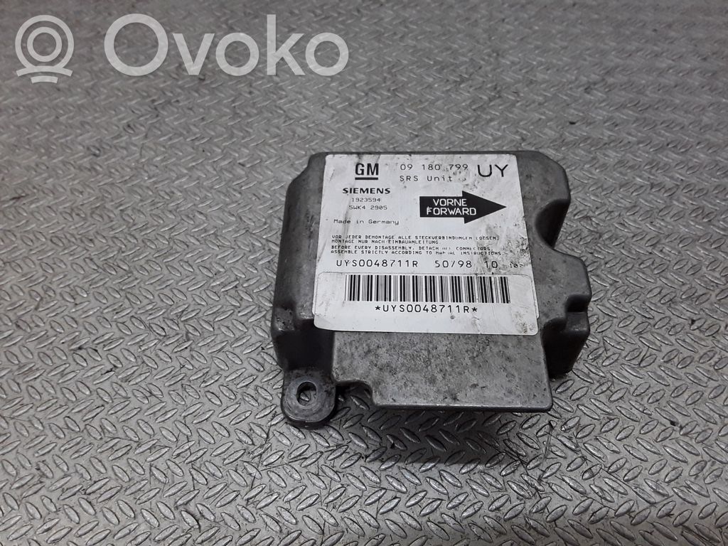Airbag control unit/module   09180799UY,5WK42905