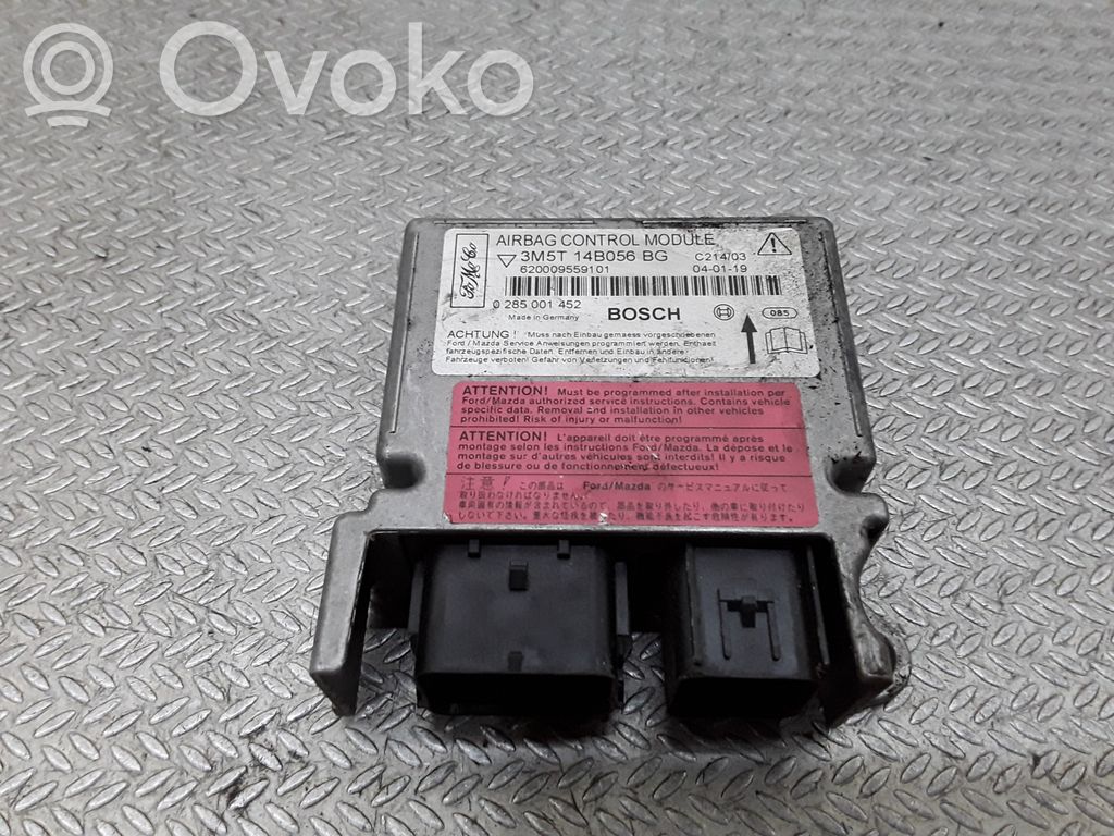 Unidad de control/módulo del Airbag   3M5T14B056BG,0285001452