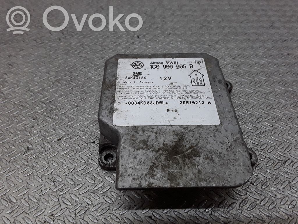 Volkswagen PASSAT B5.5 Unitate/modul de comandă airbaguri