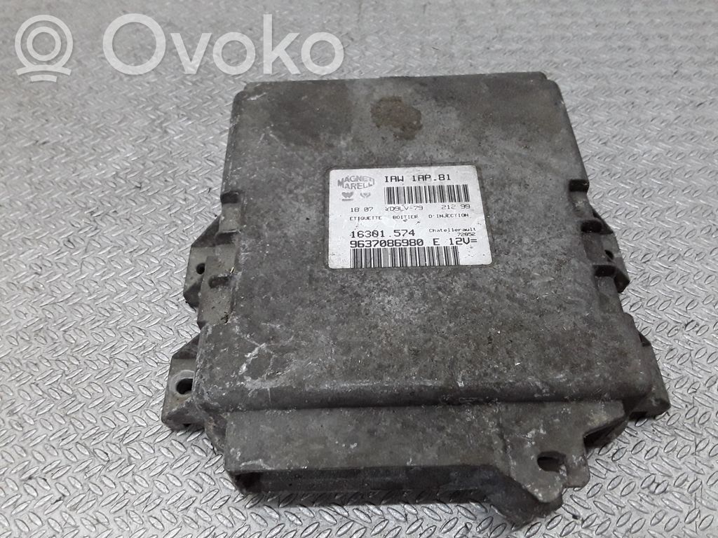 Peugeot 206 Engine control unit/module 