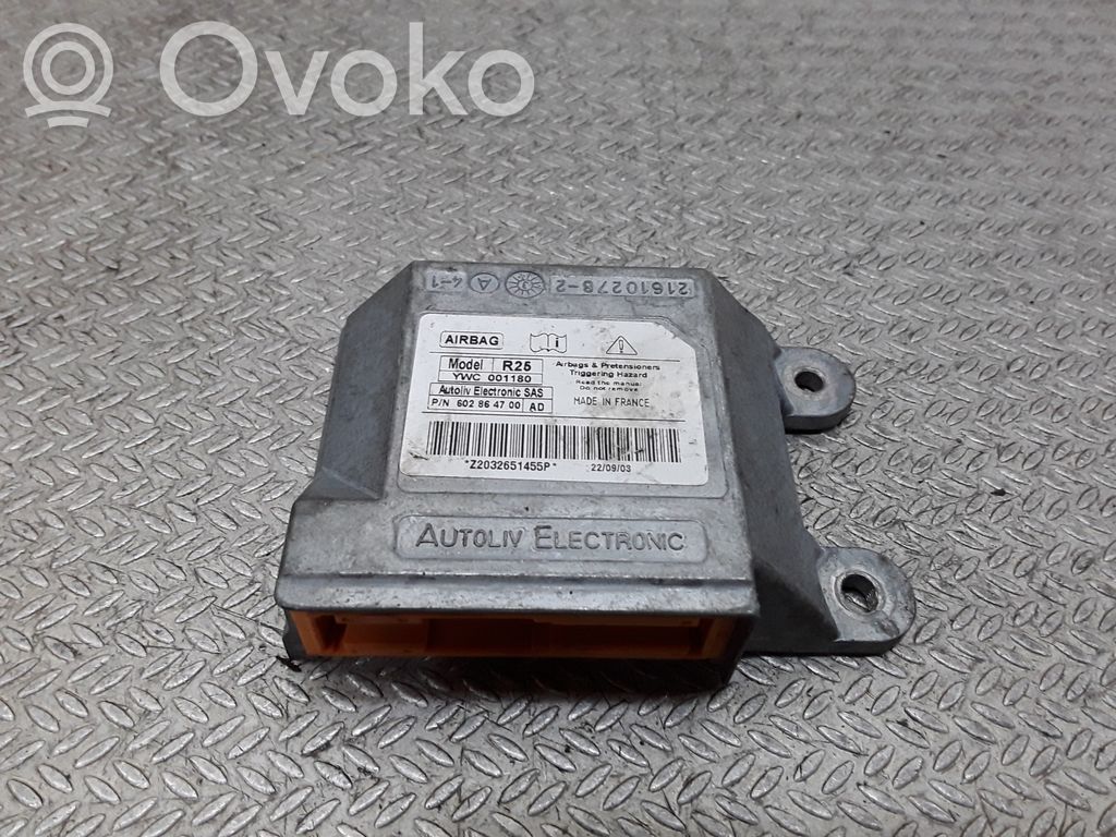 Rover 25 Airbag control unit/module 