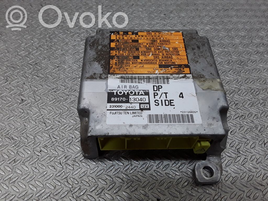 Toyota Corolla Verso E121 Module de contrôle airbag 