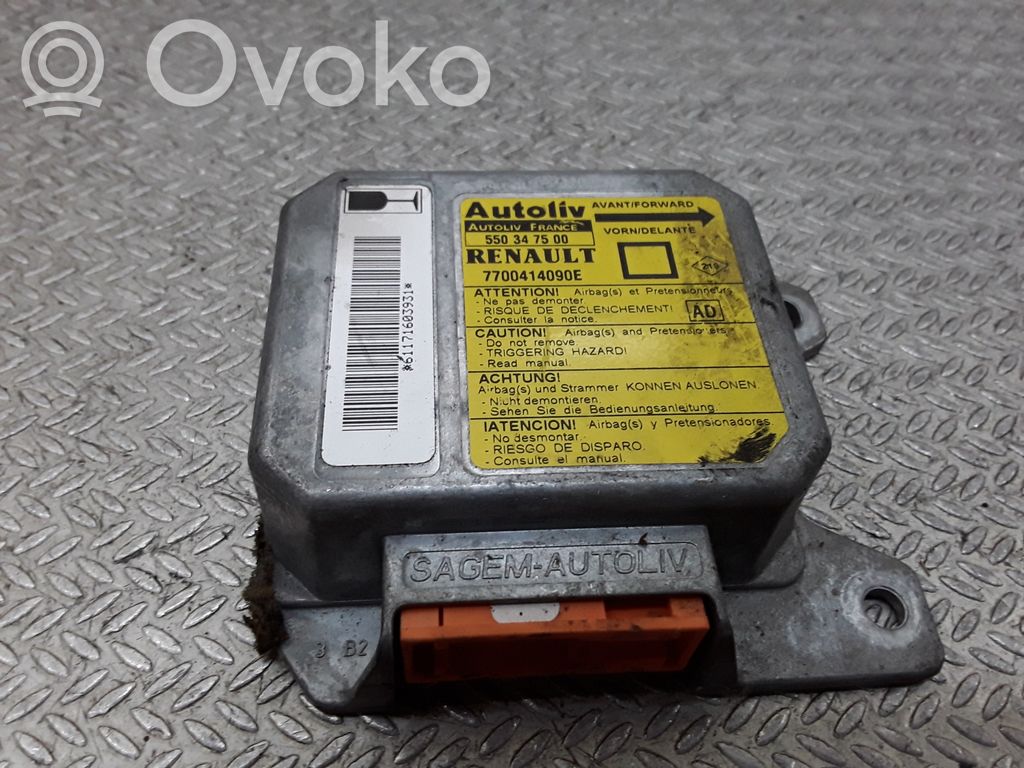 Renault Megane I Airbag control unit/module 
