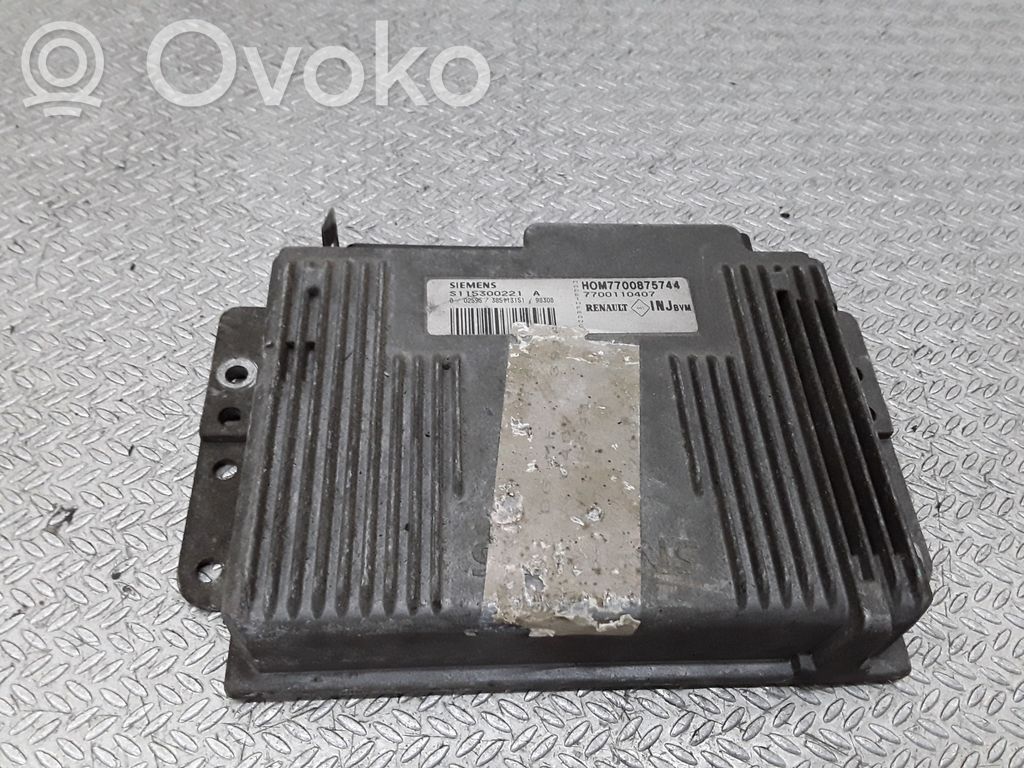 Sterownik / Moduł ECU   S115300221A,7700110407