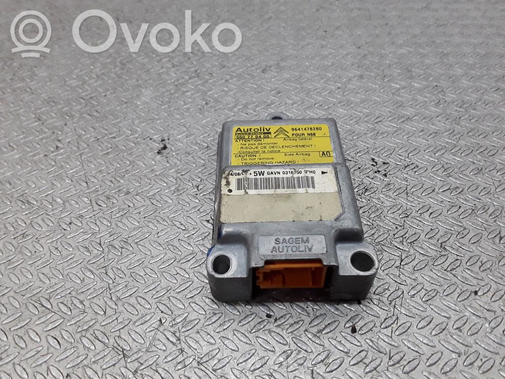 Citroen Xsara Picasso Airbag control unit/module 