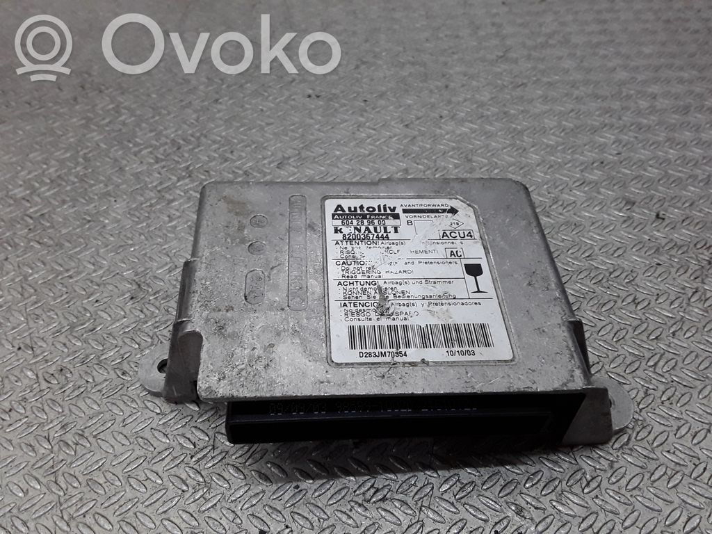 Renault Megane II Airbag control unit/module 