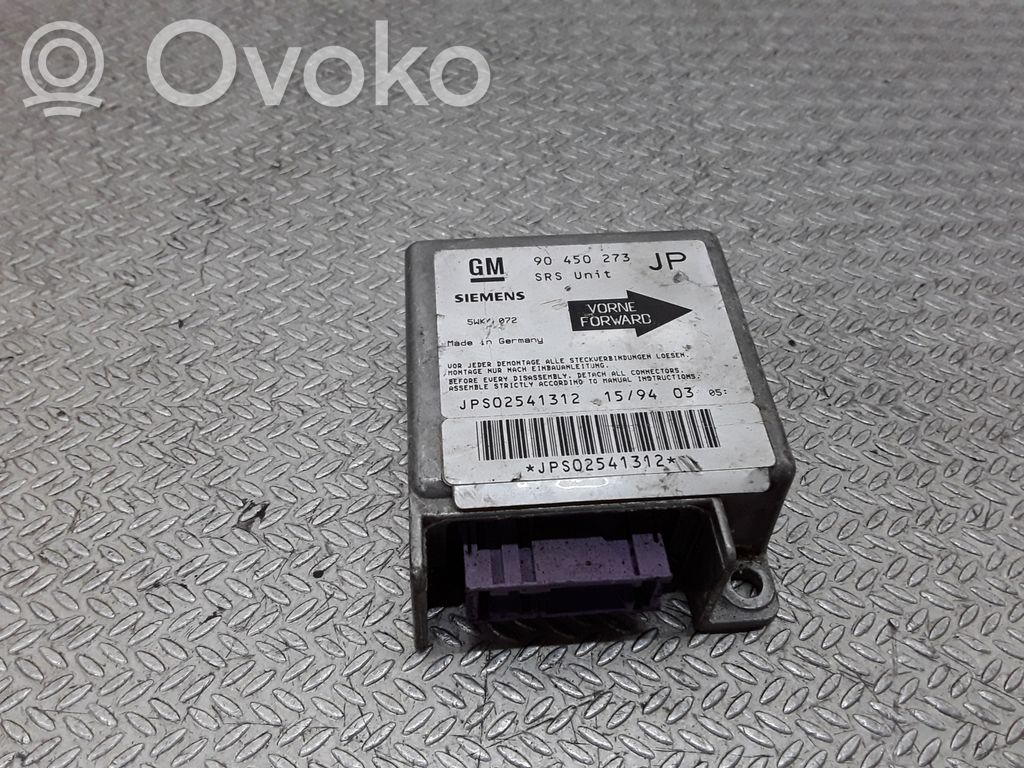 Opel Astra F Airbag control unit/module 