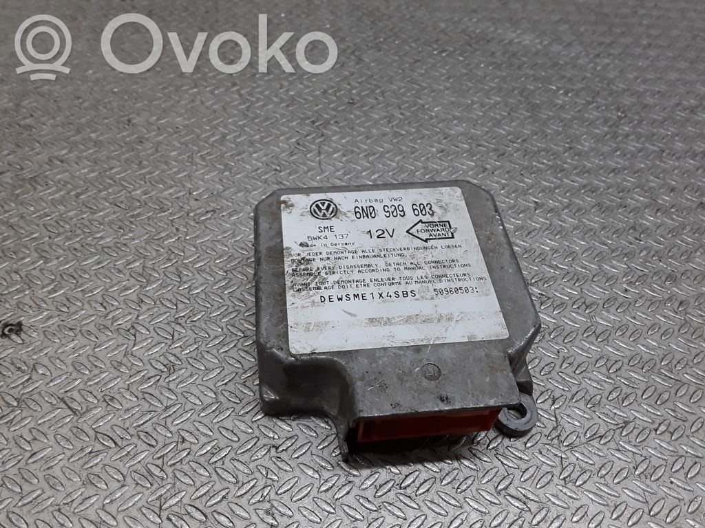 Unidad de control/módulo del Airbag   6N0909603,5WK4137
