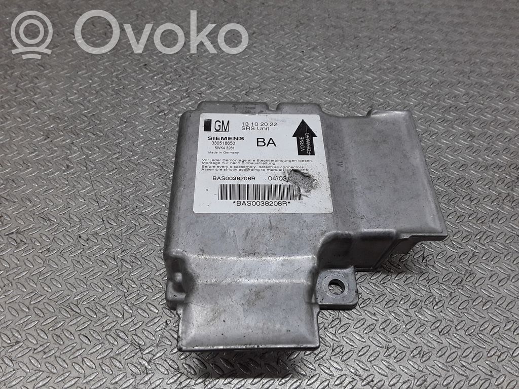 Opel Vectra C Centralina/modulo airbag 