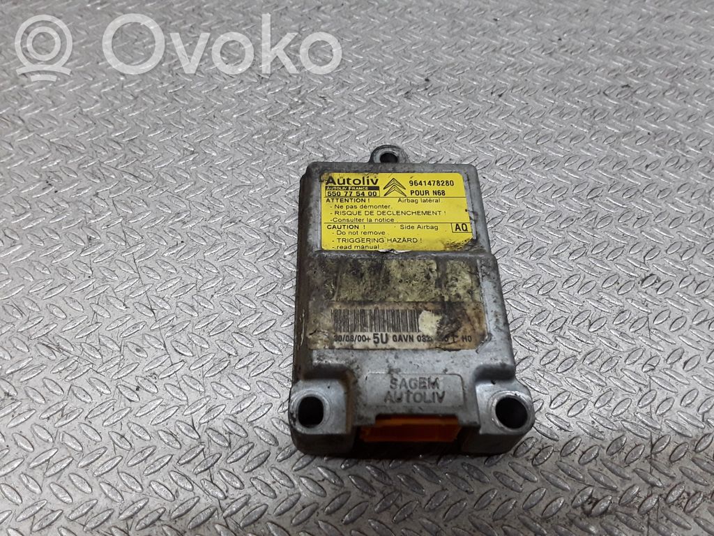 Citroen Xsara Picasso Airbag control unit/module 
