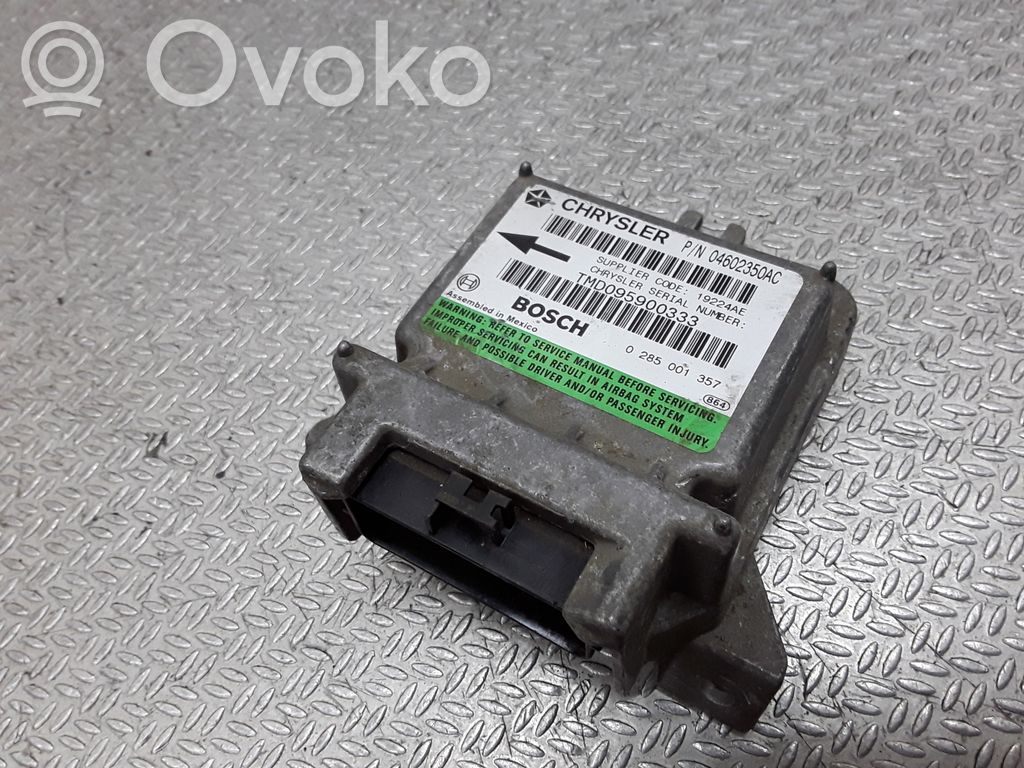 Chrysler 300M Airbag control unit/module 