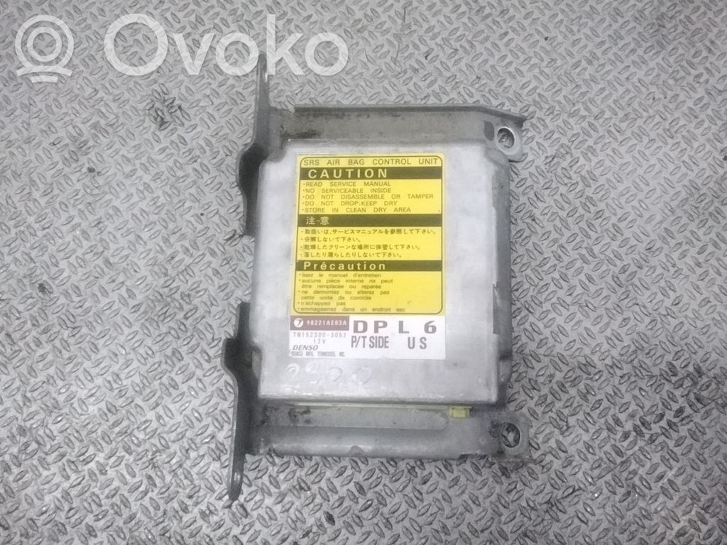 Airbag control unit/module   98221AE03A,TN1523003052