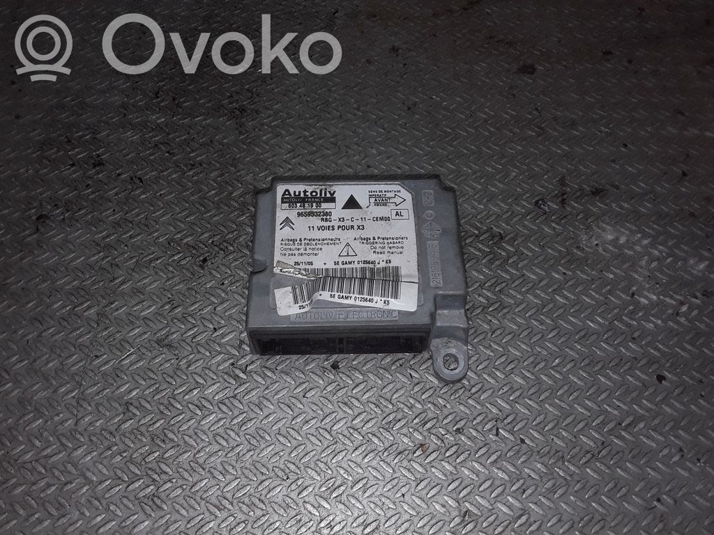 Citroen C5 Sterownik / Moduł Airbag 