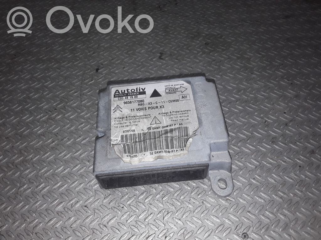 Turvatyynyn ohjainlaite/moduuli   603481900
