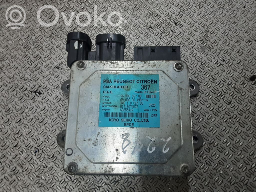 Unidad de control/módulo de la dirección asistida   9650836780