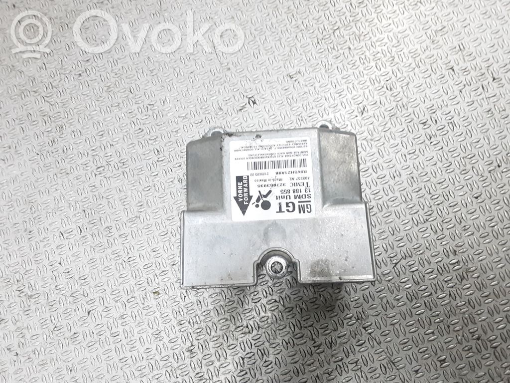 Turvatyynyn ohjainlaite/moduuli   13188855