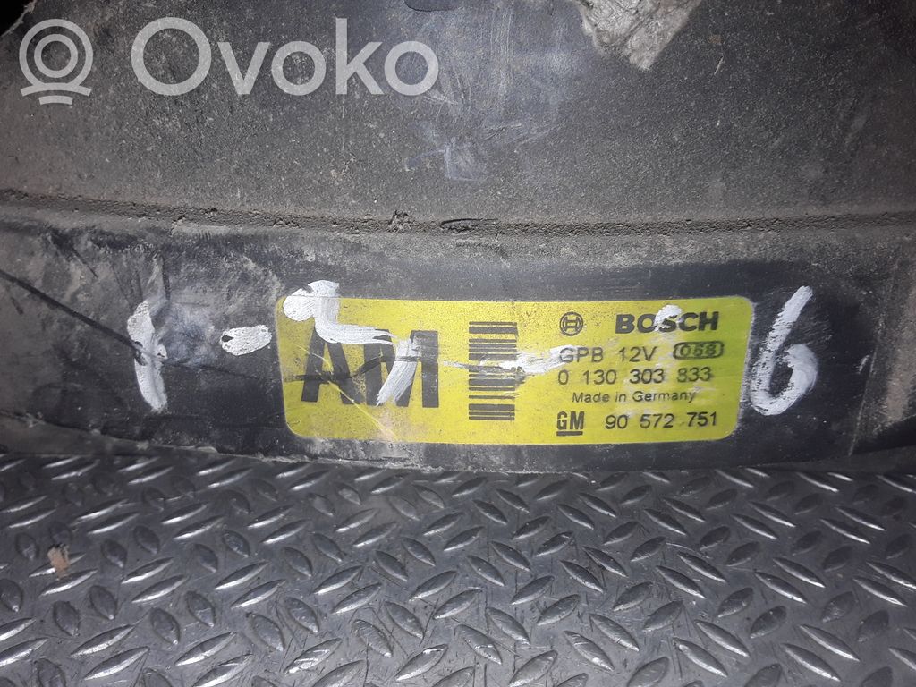 Opel Astra G Elektryczny wentylator chłodnicy 