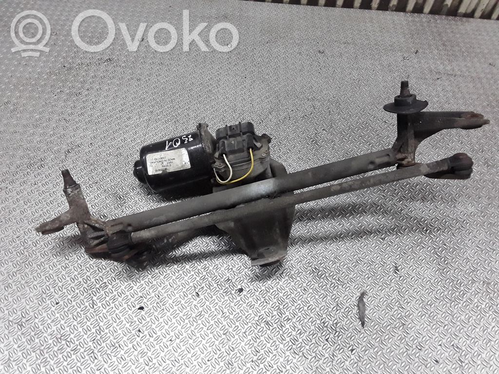 Opel Combo C Mechanizm i silniczek wycieraczek szyby przedniej / czołowej 