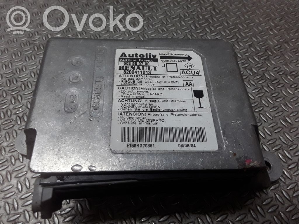 Renault Scenic II -  Grand scenic II Unitate/modul de comandă airbaguri 