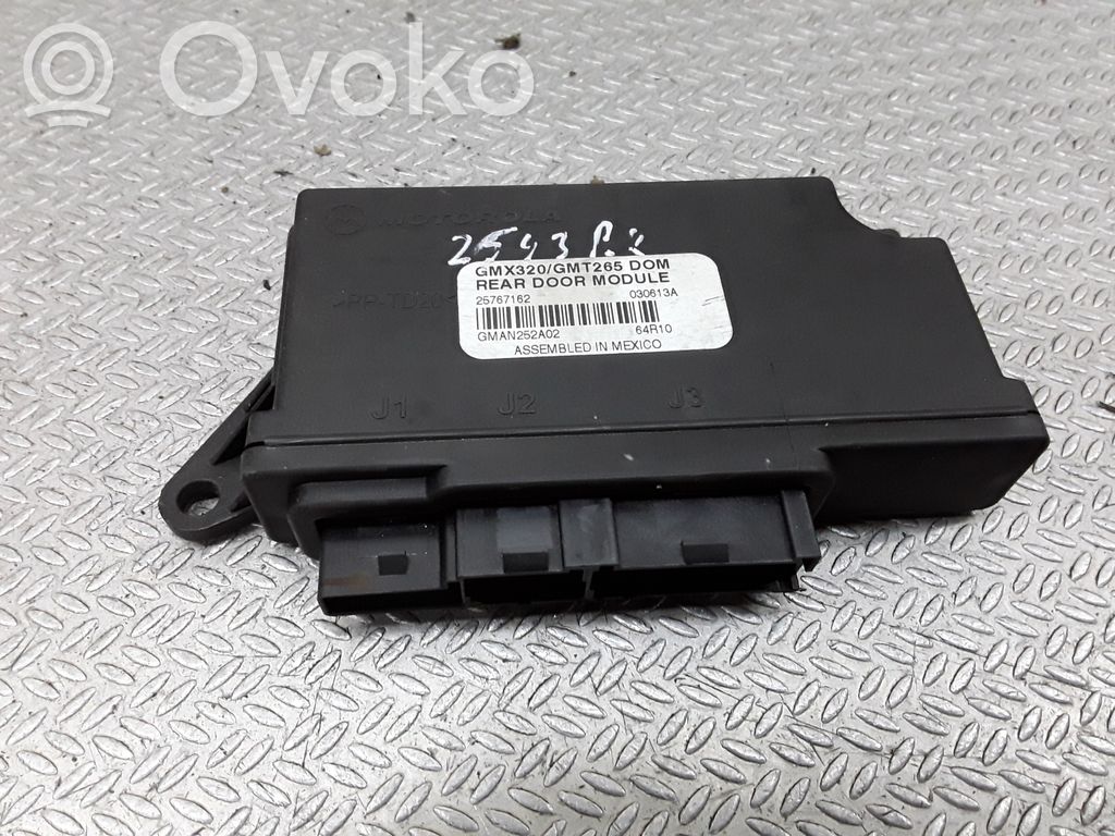 Unité de commande module de porte   25767162