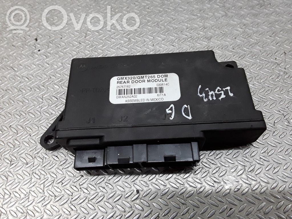 Cadillac CTS Unité de commande module de porte 