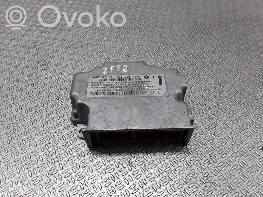 Dodge Caliber Airbag control unit/module 