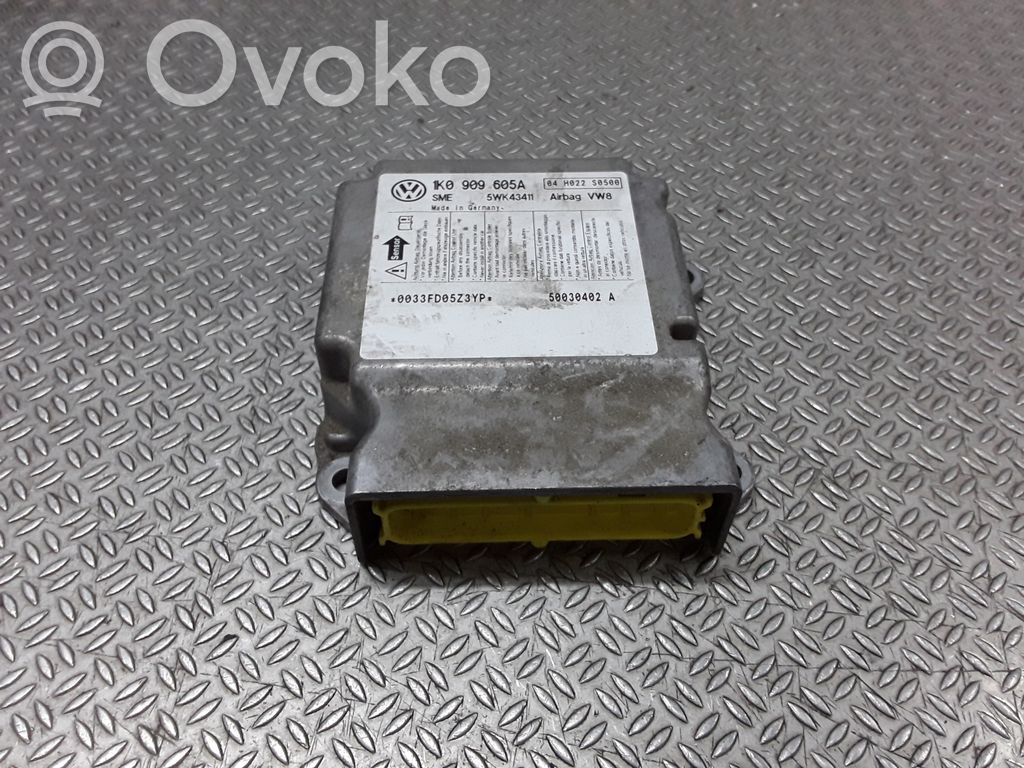 Unidad de control/módulo del Airbag   1K0909605A
